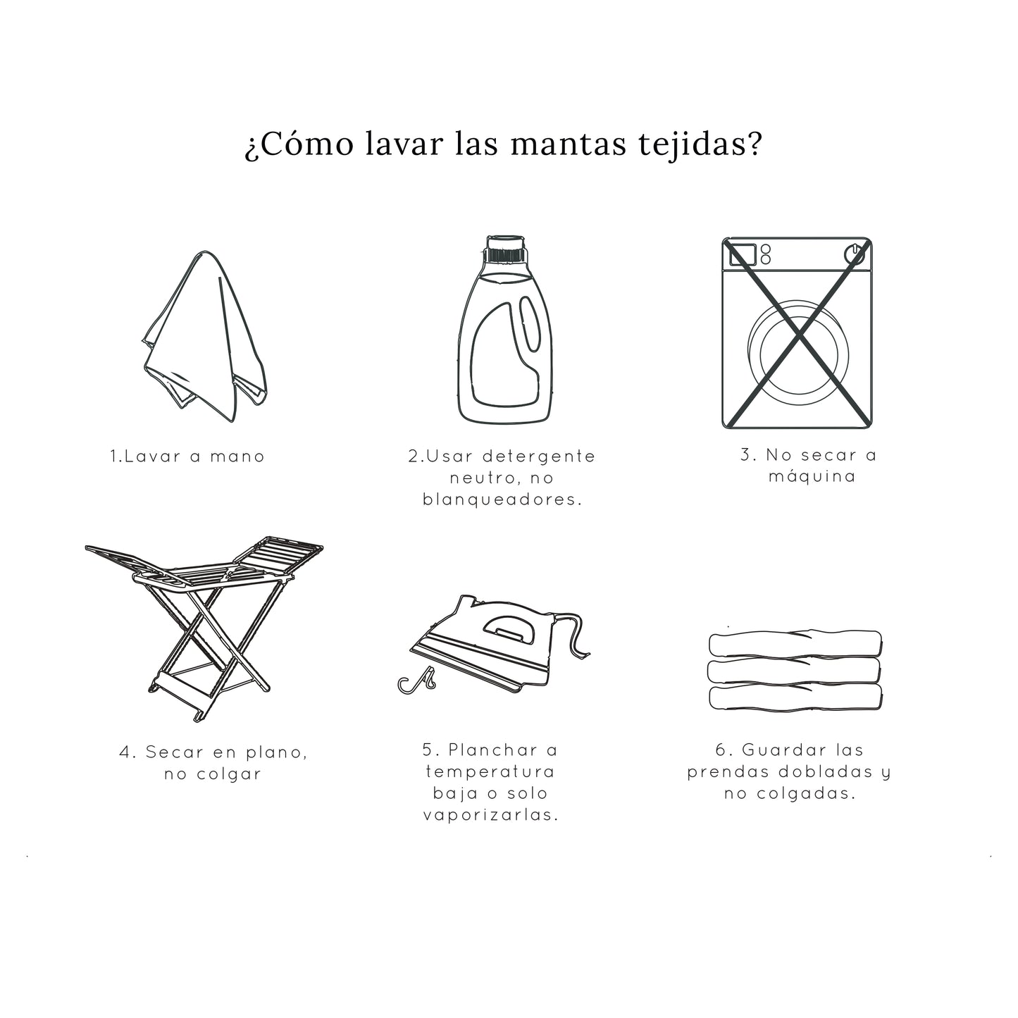 Manta Tejida Beige & Verde