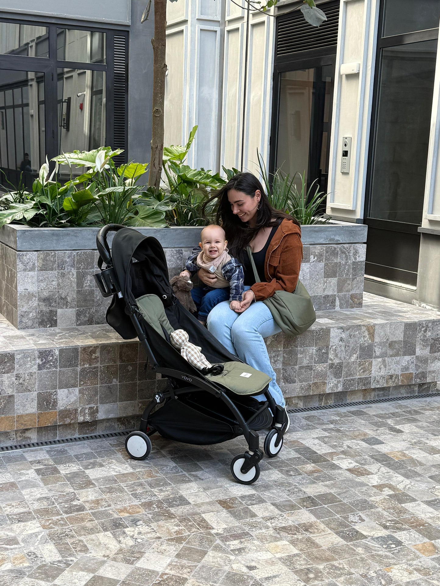 Colchoneta Verde Olivo