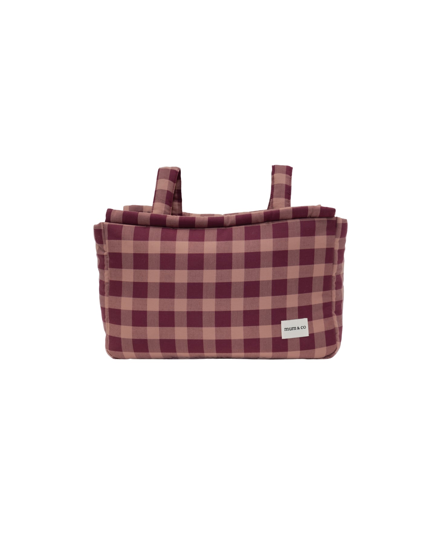 Bolso Compacto Vichy Berry