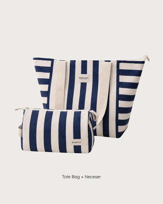 Tote Bag Azul + Neceser
