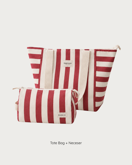 Tote Bag Rojo + Neceser