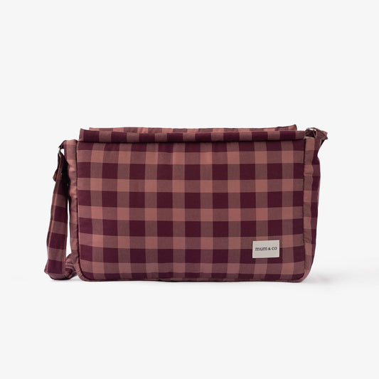 Bolso Compacto Vichy Berry