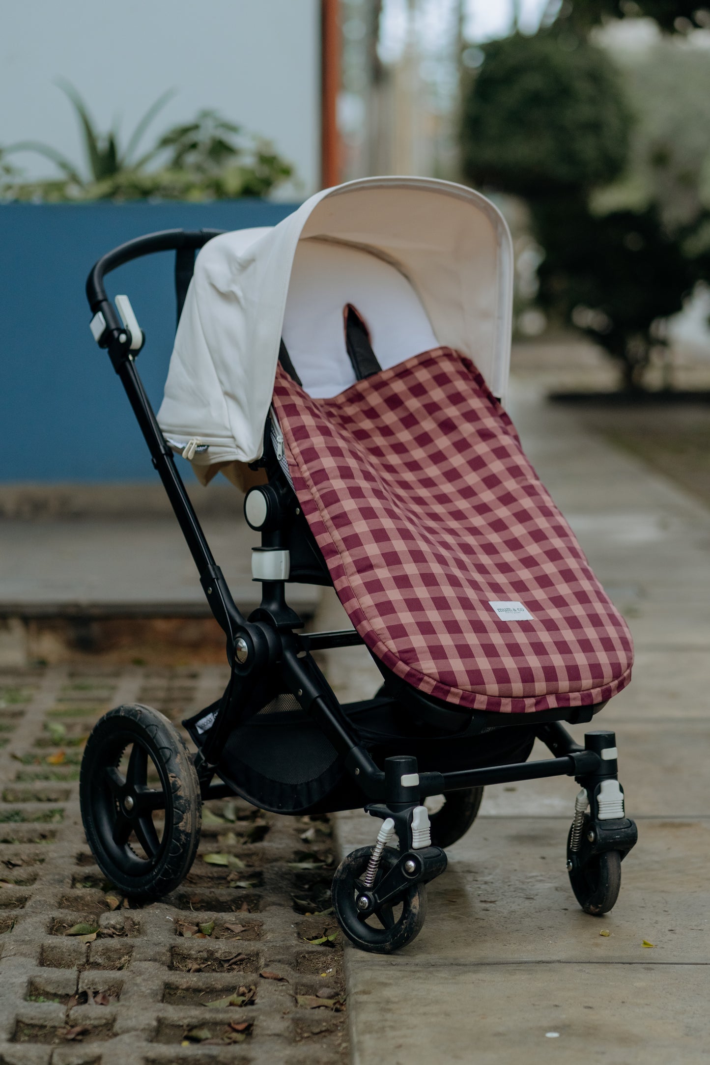 Saco Coche Vichy Berry