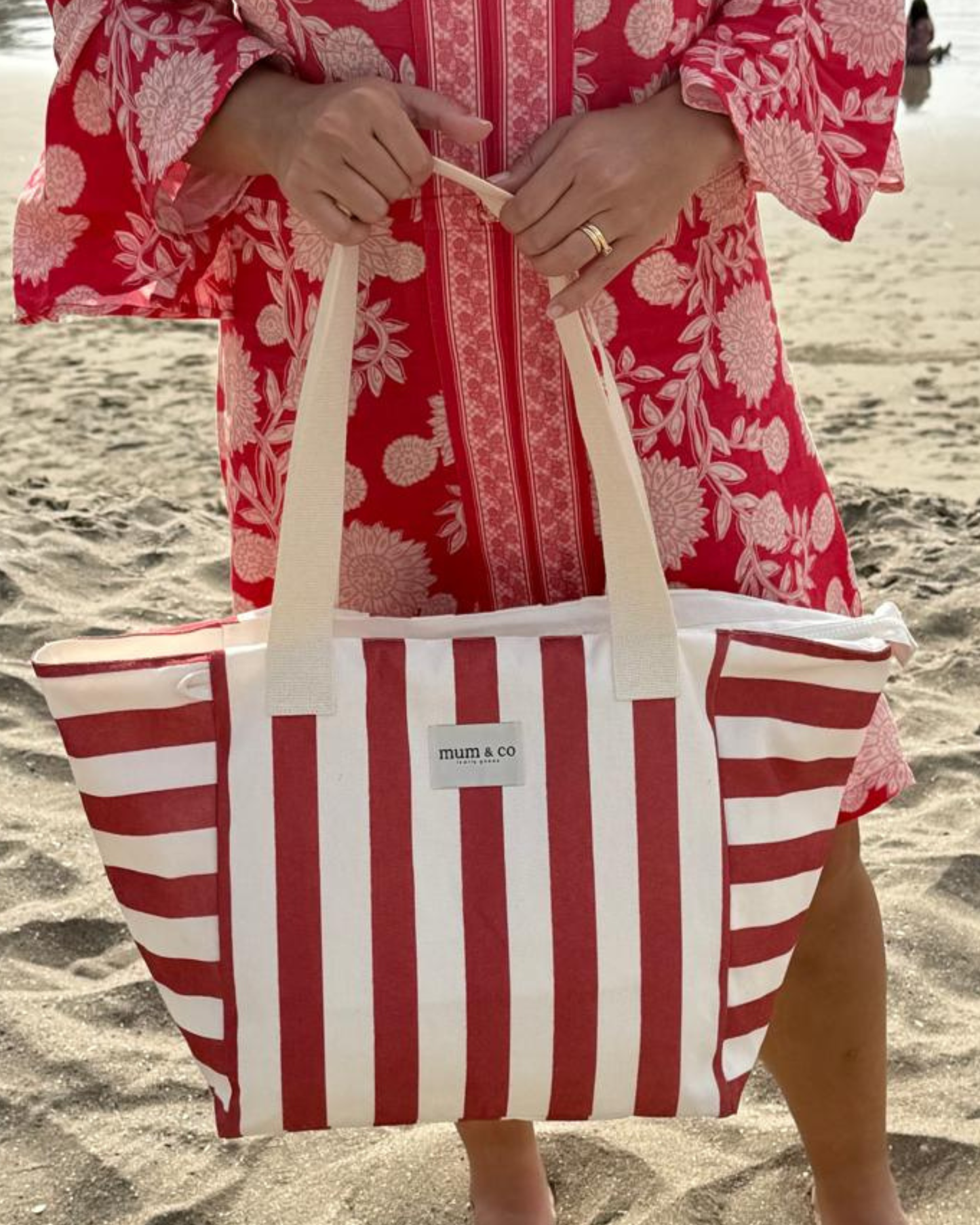 Bolso de paseo Rojo + Neceser