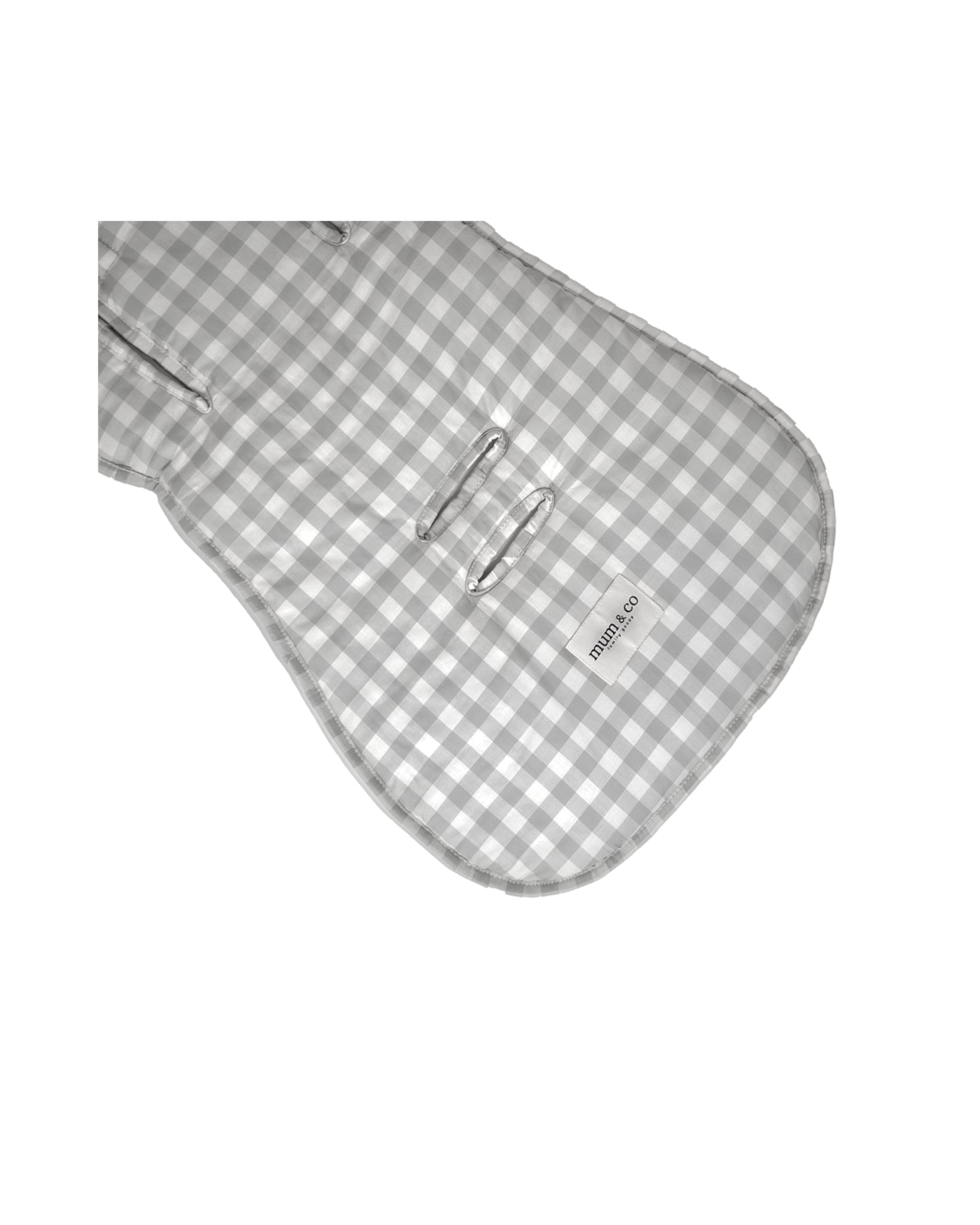 Colchoneta Vichy gris