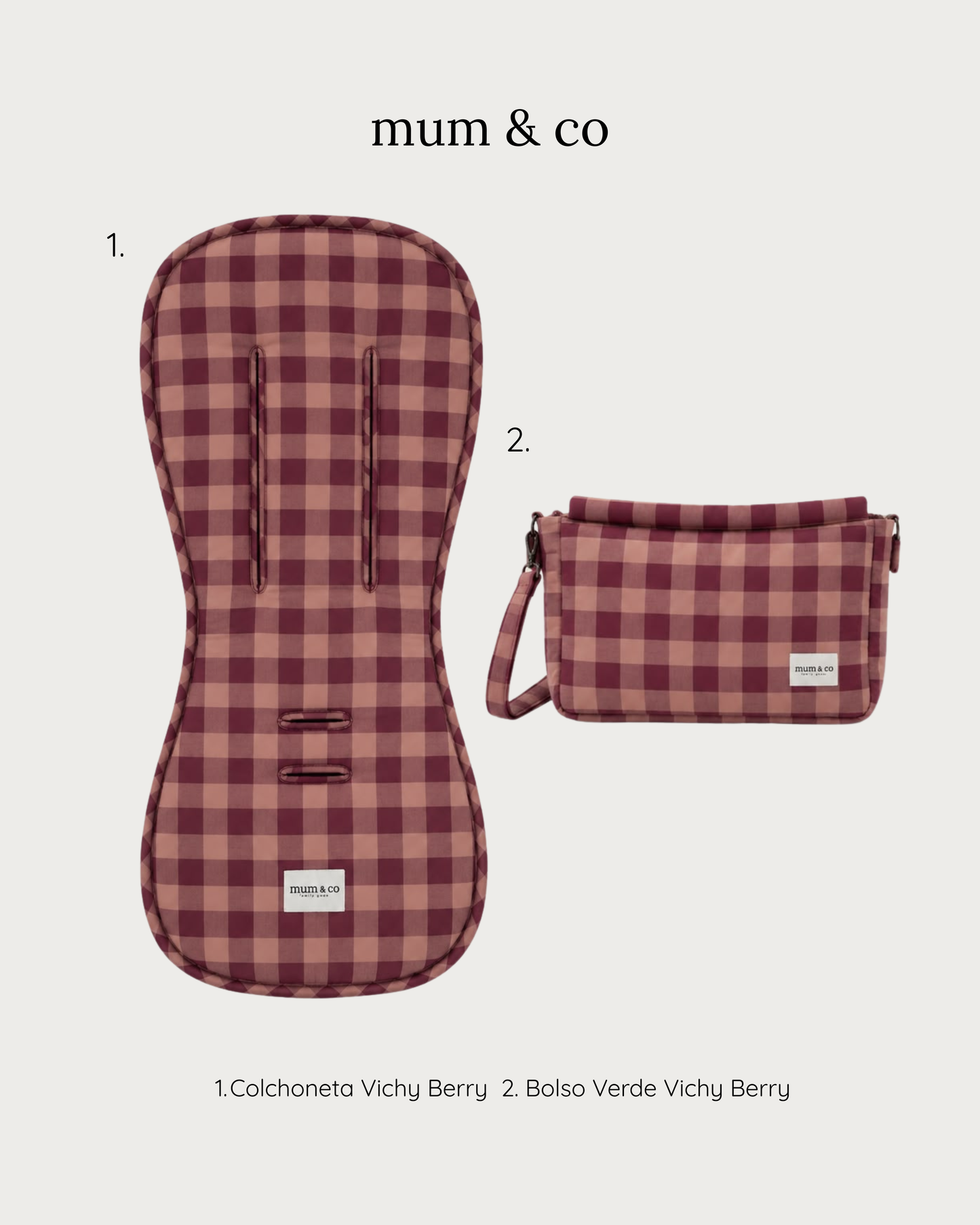 Set Paseo Vichy Berry