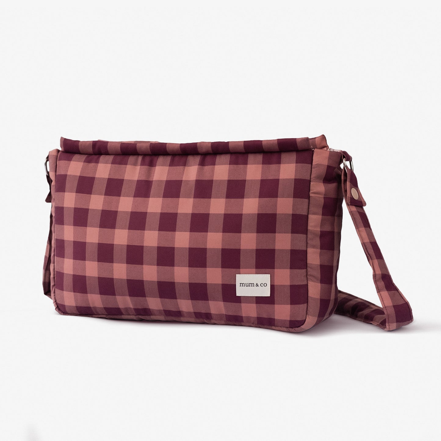 Bolso Compacto Vichy Berry