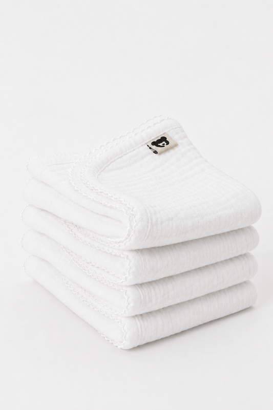 Babitas Hombrera Blanco | Pack de 3 o 6 unidades