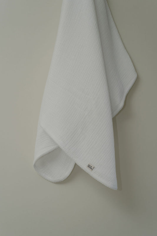 Manta Muselina Total Blanco