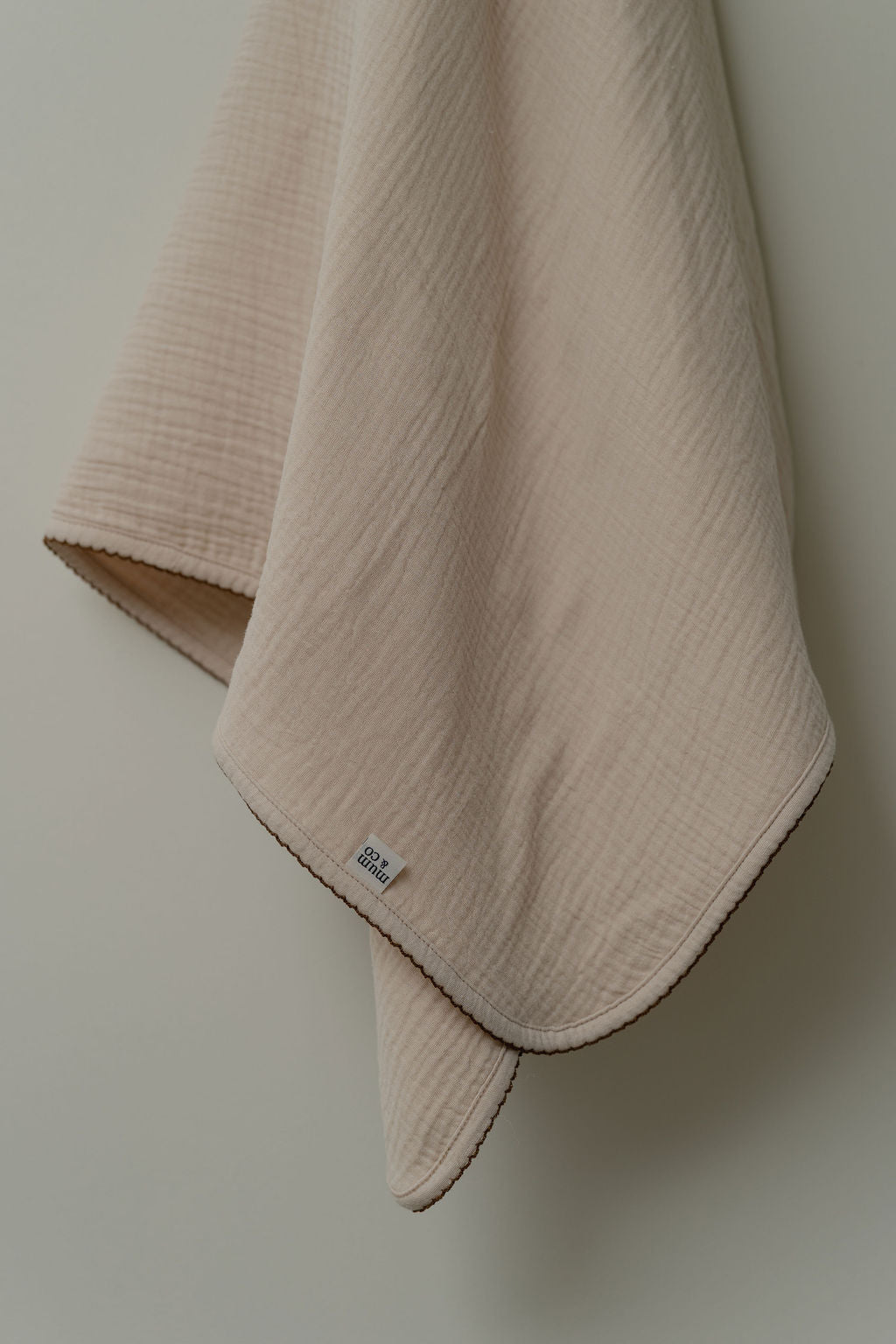 Manta Muselina Beige & Mocca