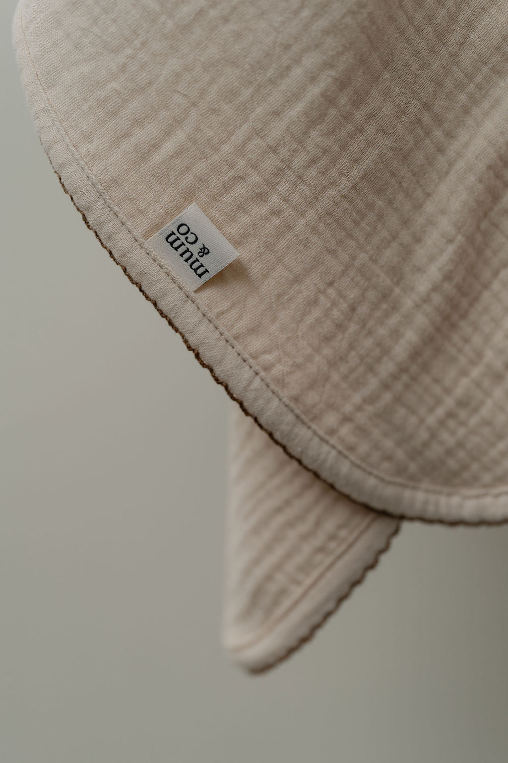 Manta Muselina Beige & Mocca