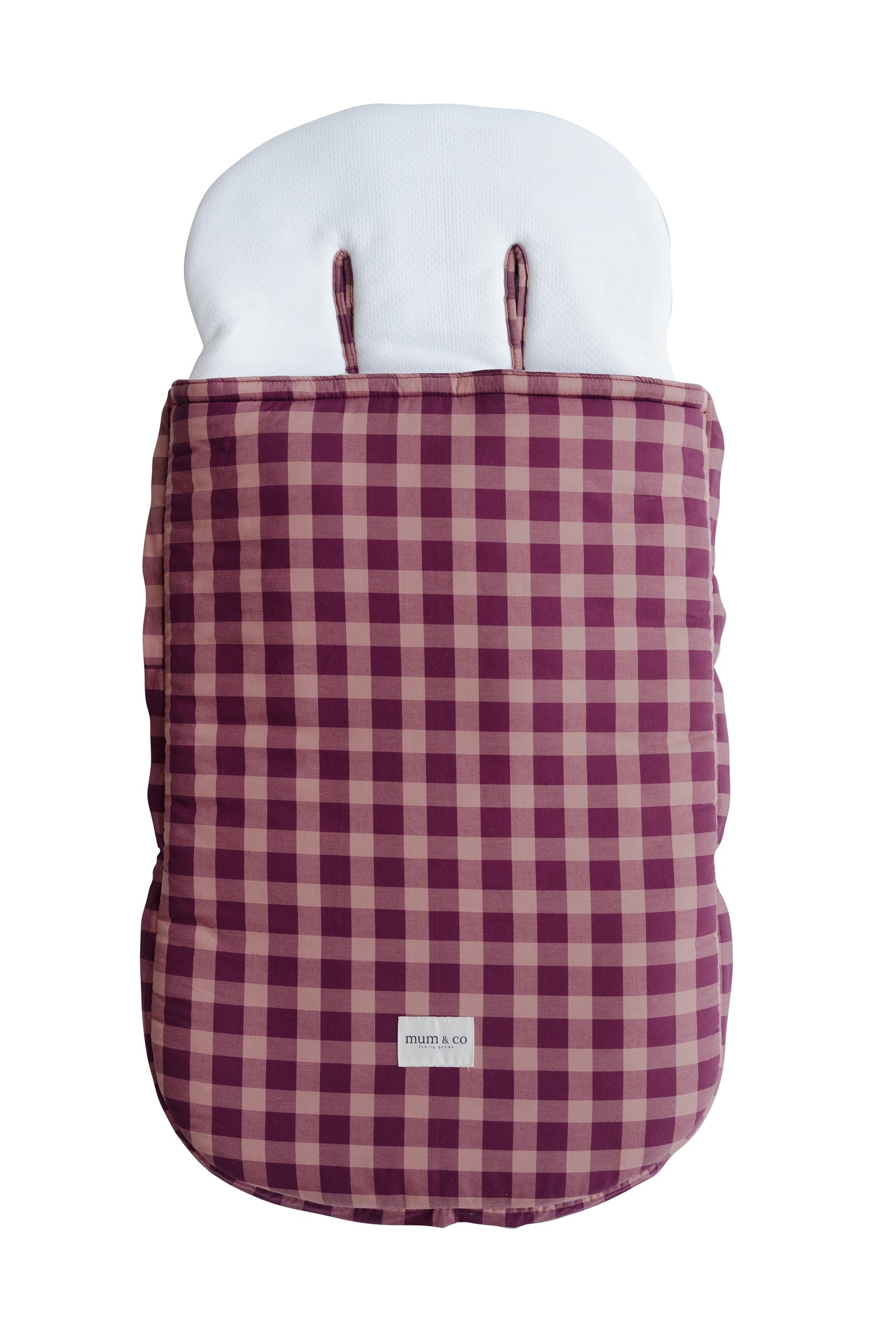 Saco Coche Vichy Berry