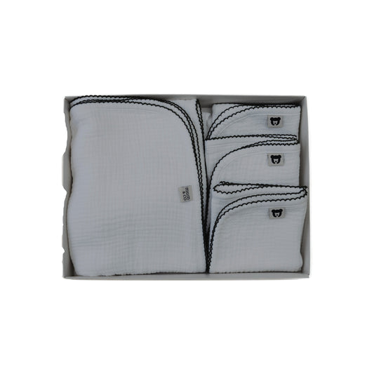 Welcome Pack Blanco picueta Verde Bosque