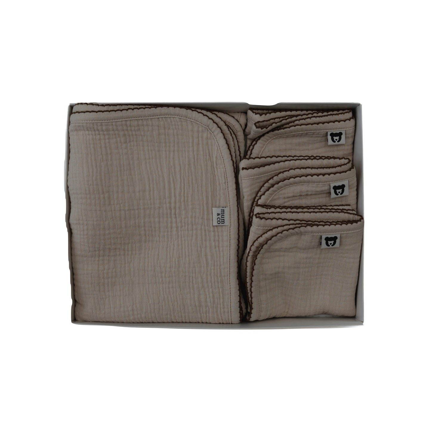 Welcome Pack Beige picueta Mocca